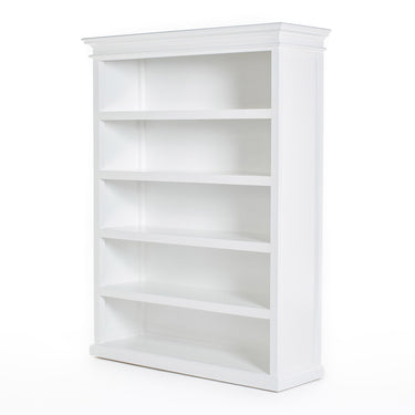 NovaSolo Halifax Boekenkast met 5 planken 150 cm | Wit