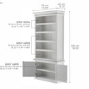 Halifax Opzetkast 180 cm | Wit - afbeelding 6