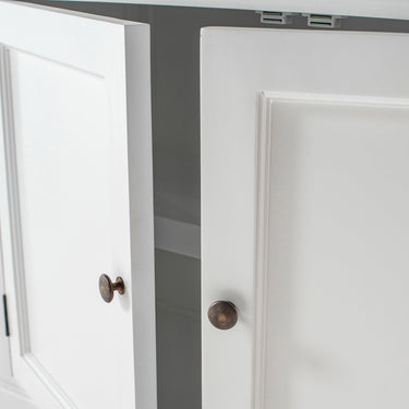 Halifax Opzetkast 137 cm | Wit - afbeelding 7