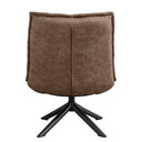 Fauteuil Lucas - Microleder Taupe