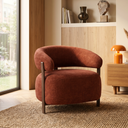 Fauteuil Rose - Burgundy