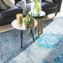 FadingWorld 8255 vloerkleed - grijs en blauw - Mooier Thuis