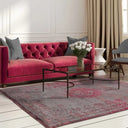 FadingWorld 8261 vloerkleed - grijs en roze - Mooier Thuis