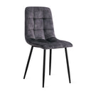 Eetkamerstoel Yerevan - Velvet Antraciet