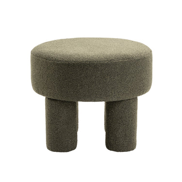 Poef Demi - Bouclé Groen