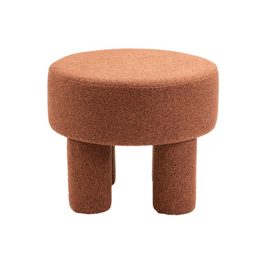 Poef Demi - Bouclé Roest