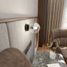 Mooier Thuis - ROSSI 1-lichts wandlamp - Helder glas - metaal en glas