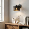 Lux wandlamp 1-lichts zwart - sfeervol in een Modern interieur