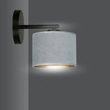 HILDE 1-lichts wandlamp - Grijs fluweel - bestellen bij Mooier Thuis
