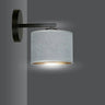 HILDE 1-lichts wandlamp - Grijs fluweel - bestellen bij Mooier Thuis