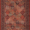 Kades 4309 vloerkleed - rood en multicolor - Mooier Thuis