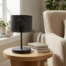 Lux tafellamp 1-lichts zwart tafellamp met snoer - sfeervol in een Modern interieur