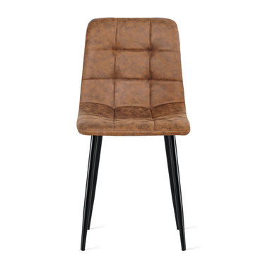 Eetkamerstoel Yerevan - Microleder Cognac