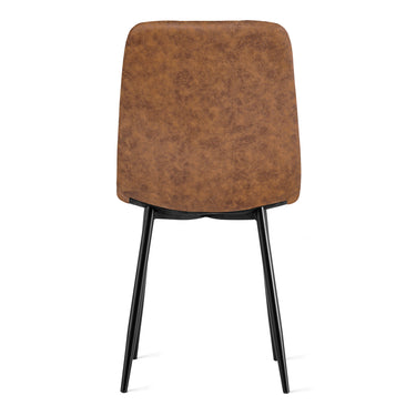 Eetkamerstoel Yerevan - Microleder Cognac