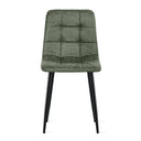 Eetkamerstoel Yerevan - Microleder Groen