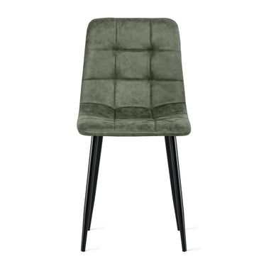 Eetkamerstoel Yerevan - Microleder Groen