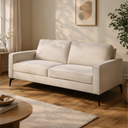 2-Zits Bank Noa - Linnen Beige