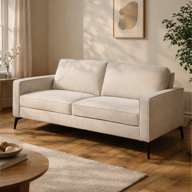 2-Zits Bank Noa - Linnen Beige