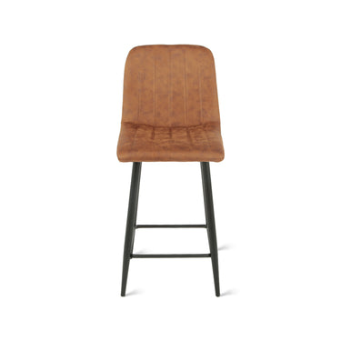 Barkruk Jax - Microleder Cognac