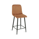 Barkruk Jax - Microleder Cognac