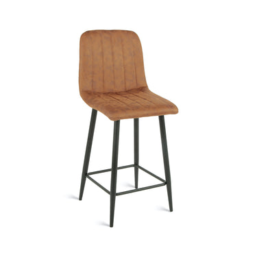 Barkruk Jax - Microleder Cognac