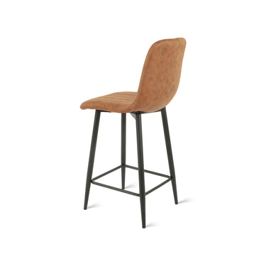 Barkruk Jax - Microleder Cognac