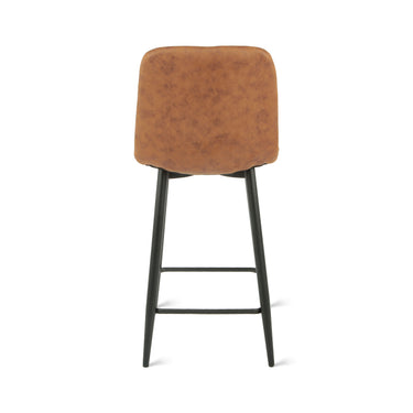 Barkruk Jax - Microleder Cognac