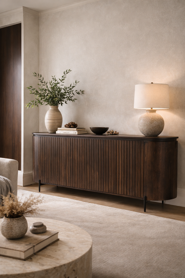 Dressoir Mokka - Donkerbruin 180cm