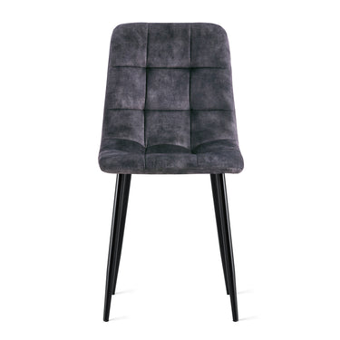 Eetkamerstoel Yerevan - Velvet Antraciet