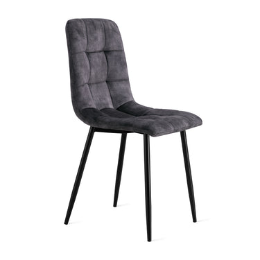 Eetkamerstoel Yerevan - Velvet Antraciet