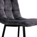 Eetkamerstoel Yerevan - Velvet Antraciet