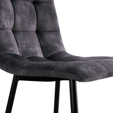 Eetkamerstoel Yerevan - Velvet Antraciet