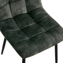 Eetkamerstoel Yerevan - Velvet Groen
