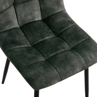 Eetkamerstoel Yerevan - Velvet Groen