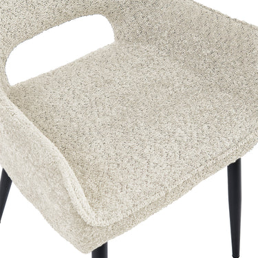 Eetkamerstoel Ray - Stof Beige