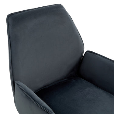 Eetkamerstoel Jill - Velvet Antraciet