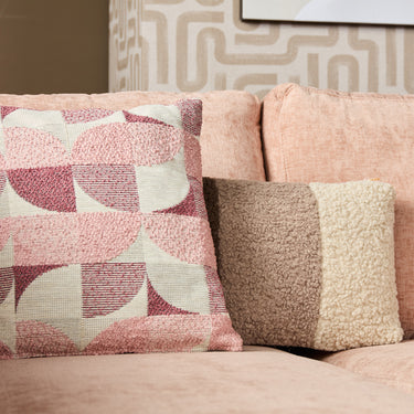 MySofa Alma hoekbank roze 2,5-zits + divan rechts - afbeelding 2
