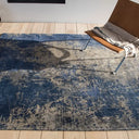 MadMen 8629 vloerkleed - blauw en grijs - Mooier Thuis