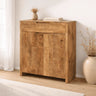 Dressoir Sophie 100 - naturel en bruin - Mooier Thuis