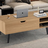 Salontafel 'Justine' Opklapbare top Decor Eik Naturel