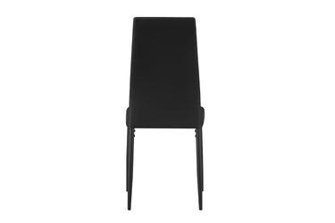 Eetkamerstoelen Cato/Kenzo Zwart - Set van 4