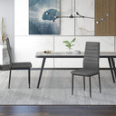 Eetkamerstoelen Cato/Kenzo Grijs - Set van 4