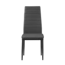 Eetkamerstoelen Cato/Kenzo Grijs - Set van 4