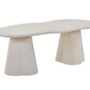 Tafel 'Faro' 220 cm Organisch Cement