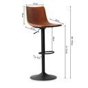Barkruk Trevi Cognac
