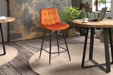 Counterstoel Juta Oranje