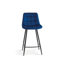 Counterstoel Juta Blauw