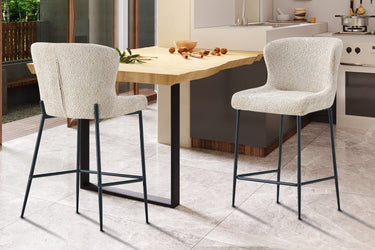 Counterstoel Lisa Beige
