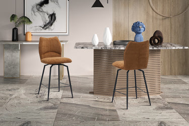 Counterstoel Lara Roest