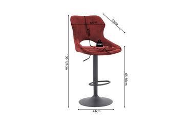 Barkruk Mori Rood
